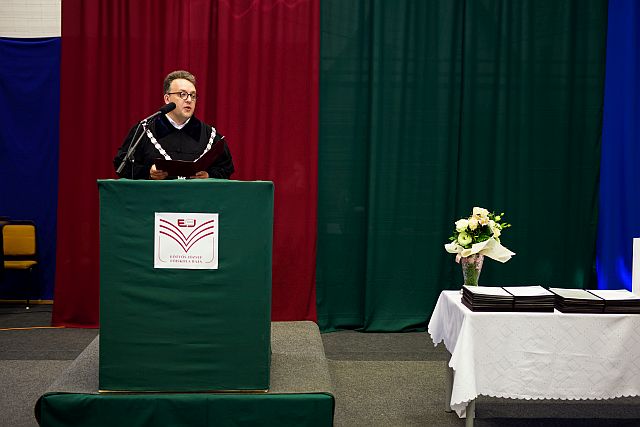 Prof. Dr. Pap Ferenc beszéde.