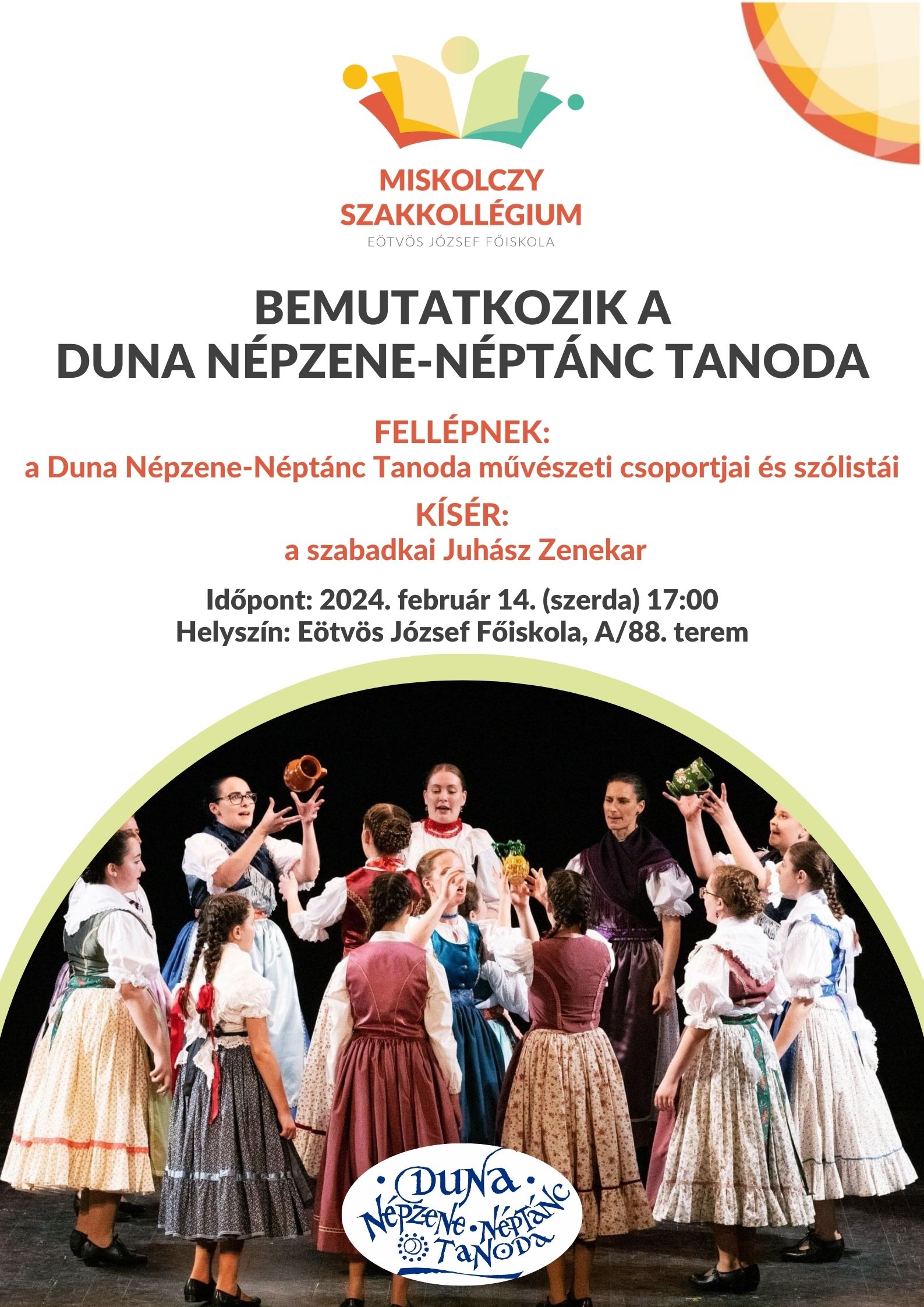 Bemutatkozik a Duna Népzene-Néptánc Tanoda