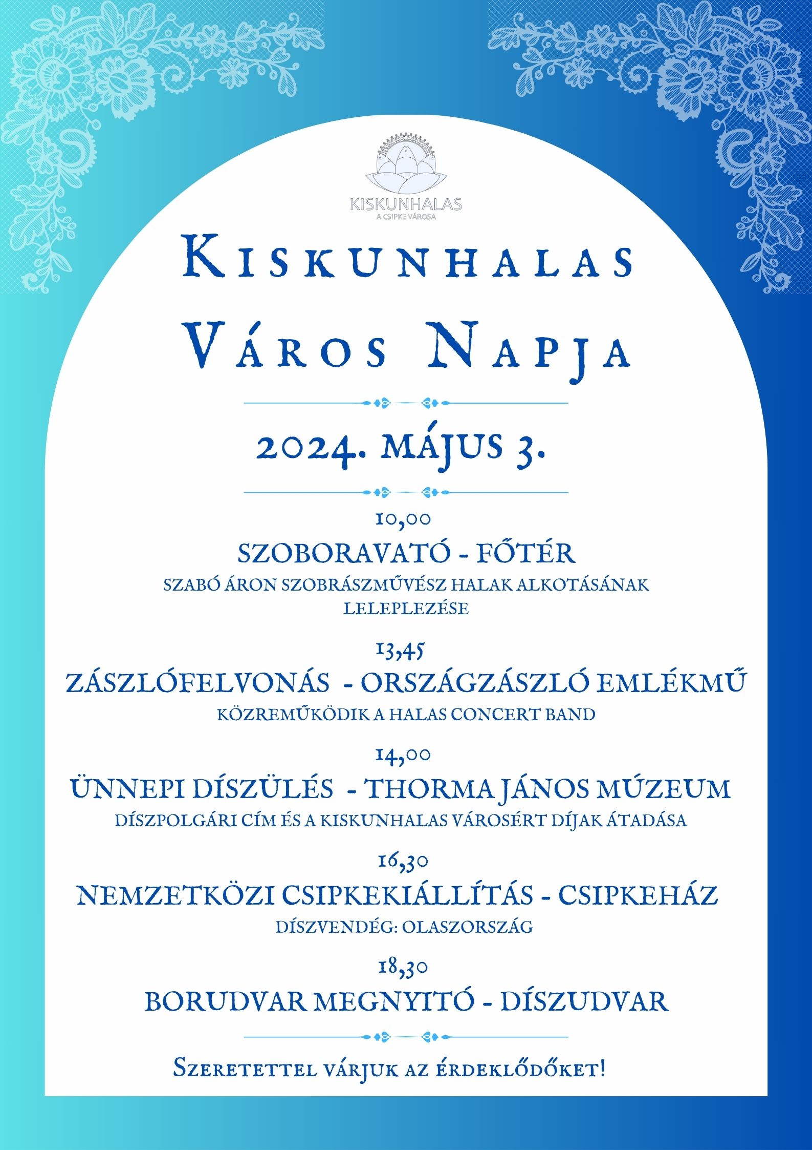 Szoboravató Kiskunhalason