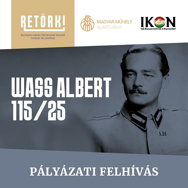 Wass Albert 115/25 pályázati felhívás