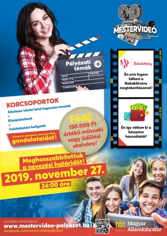 Mestervideó plakát