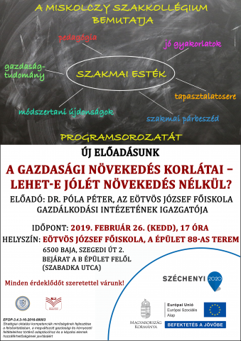 A gazdasági növekedés korlátai – lehet-e jólét növekedés nélkül? 