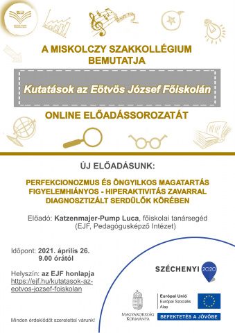 Előadás: Perfekcionizmus és öngyilkos magatartás figyelemhiányos-hiperaktivitás zavarral diagnosztizált serdülők körében