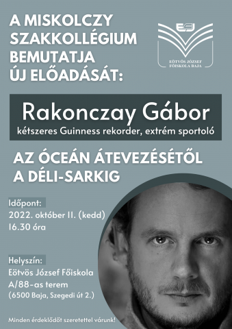 Rakonczay Gábor: Az óceán átevezésétől a Déli-sarkig